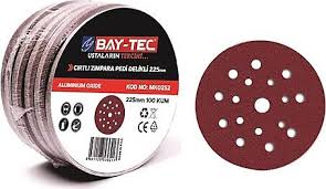 BAY-TEC CIRTLI ZIMPARA PEDİ 225-P120 KUM DELİKLİ